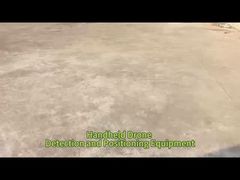 Носящийся детектор противодрона 100 МГц-6 ГГц 3-4 часа