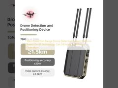 Платформа системы обнаружения дронов с дальностью обнаружения 12 км на основе радиочастотной технологии, обеспечивающая непрерывную работу в течение 24 часов