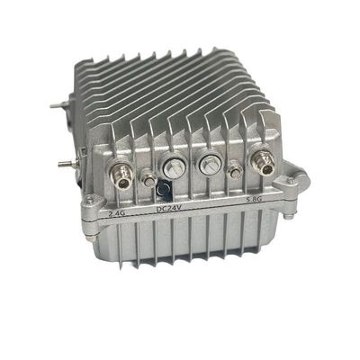 Купить 900 МГц 2400 МГц Двухдиапазонная антидроновая система ручная с 40 см Антенной Производство в сети