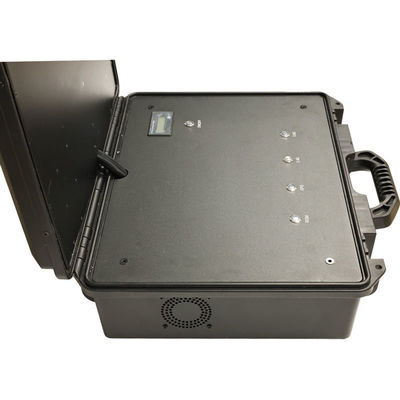 4 Channel Anti Drone Device Uav Signal Jammer Suitcase With IP65 Protection Class
