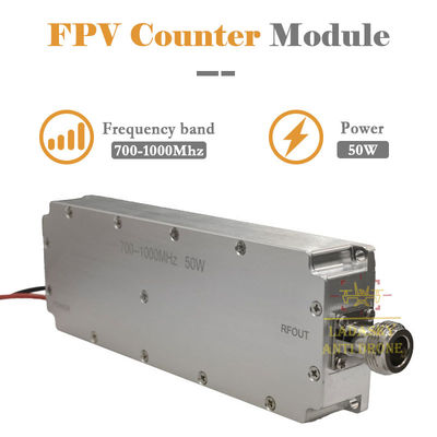 Купить 50 Вт цифровой модуляционный усилитель мощности Модуль Lora Anti FPV 700-1000 МГц 720-1020 МГц Производство в сети