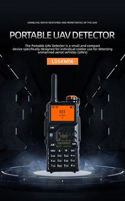 Купить Устройство для обнаружения беспилотных летательных аппаратов с батареей емкостью 5000 мАч и антенной полной полосы 300 МГц-6000 МГц Производство в сети