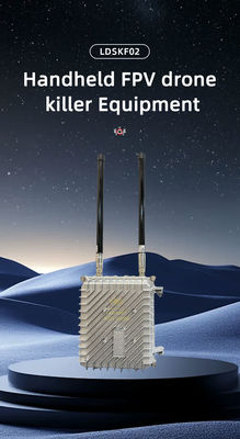 Купить Управляемое устройство против FPV портативный счетчик FPV Anti FPV Anti Drone Система из алюминиевого сплава 1,2 ГГц 1,5 ГГц 5,8 ГГц частота анти-дронный детектор FPV Производство в сети