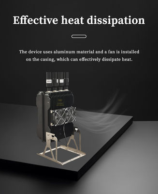 200W Aluminum Anti Drone System Vehicle Mounted High Gain Antenna with Cooling Fan