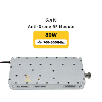 Купить 80W 700-6000MHz GaN RF Антидроновый модуль для DJI & Autel Производство в сети