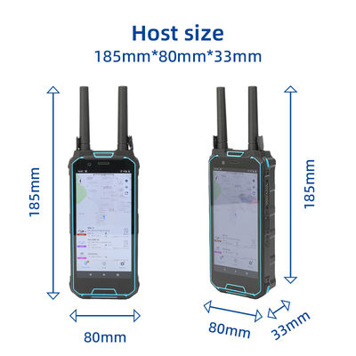 Handheld Drone Detector with 3-5s Response Time 1-2km Positioning Range and ≥10 Simultaneous Detections