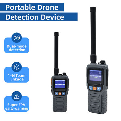 Portable Handheld Drone Detector With Wrist Watch Alert Coordination Device Anti Drone System for UAV Detection