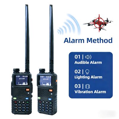 Купить 300-6000 МГц портативный детектор дронов портативный детектор БПЛА с цифровым аналоговым гибридным приемником Производство в сети