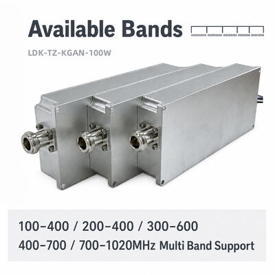 Купить LDK-TZ-KGAN 100W GaN RF Amplifier Module 100-400/200-400/400-700/700-1020MHz With Signal Source Производство в сети