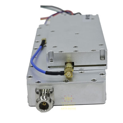 High Power VCO Anti Drone 100W 2500-4000MHz Signal Generator GAN Module for DJI RF Power Amplifier Drone Defense 42dBm Gain