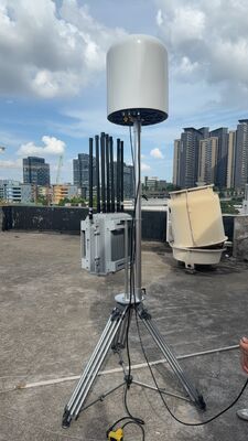 Fixed Drone Detection System with 10km Detection Distance and 360° Drone Intrusion Monitoring Including Black & White List