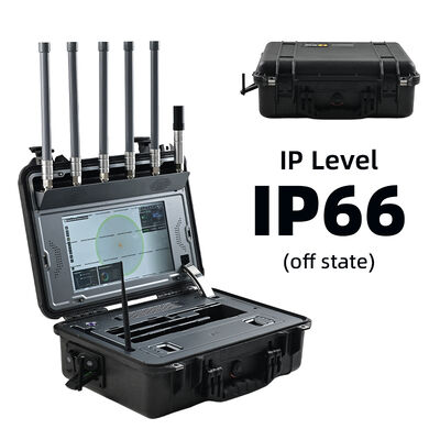 5KM 100-6000MHz интегрированная платформа мониторинга сигналов БПЛА и моделирования навигации
